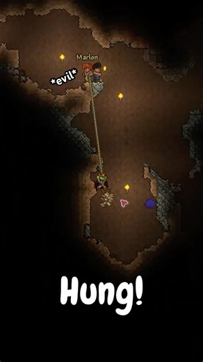 DO NOT play TERRARIA TIED TOGETHER! #terraria #funny #fail