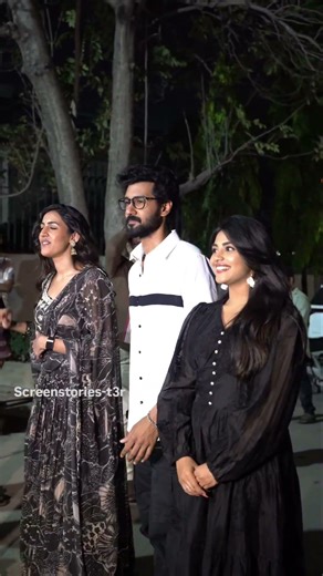 #raakaasaa Team Celebrates Grand Success at Press Meet 🎉🔥#niharikakonidela #sangeethshobhan #viral