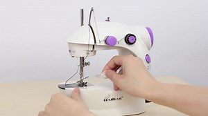Tutorial on Operating a Portable Sewing Machine