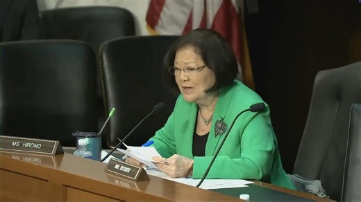 'Stop with your continuous interruptions': Mazie Hirono shows Pam Bondi who's boss, puts an end to her barking in tense Senate hearing