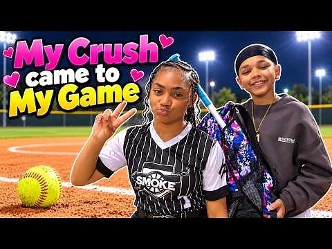 MY CRUSH CAME TO MY GAME! 🥰