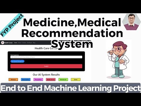 Medicine Recommendation System | Personalized Medical Recommendation System with Machine Learning