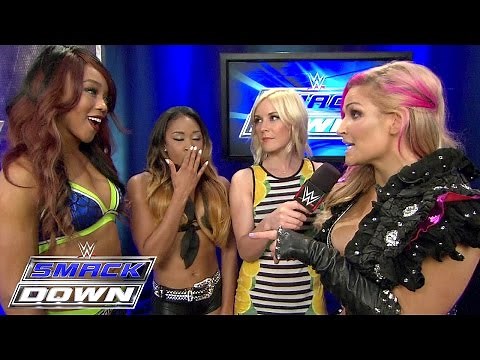 A Divas brawl breaks out backstage: SmackDown, April 9, 2015