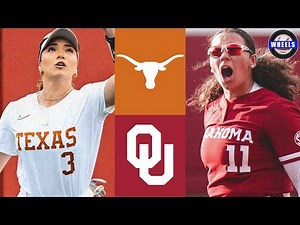 #3 Texas vs #4 Oklahoma (G2) | 2025 College Softball Highlights