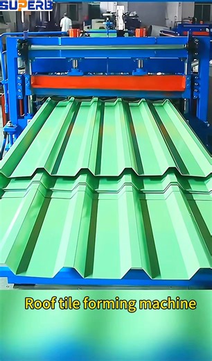 Roof Tile Forming Machine: High Efficiency for Your Construction Projects