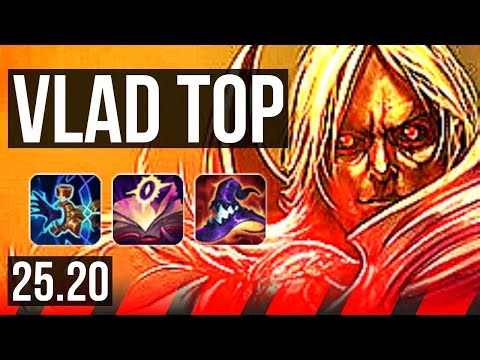 VLADIMIR vs IRELIA (TOP) | 9/1/3, 700+ games, Godlike | NA Master | 25.20