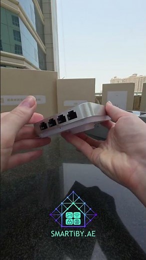 Ubiquiti U6 In-Wall Unboxing 🚀 Hidden Wi-Fi 6 Wall AP + PoE Switch | www.smartiby.ae