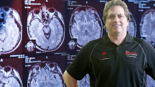 AFL: Former Crow Paul Seedsman talks about his concussion symptoms