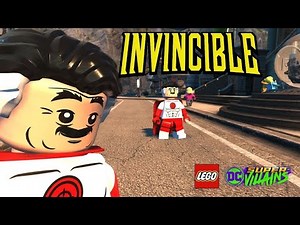 How to make Omni-Man | Invincible | LEGO DC Super-Villains