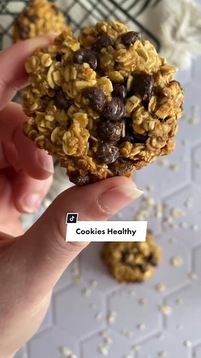 Cookies Healthy #recettehealthy #healthy #cookie #peanutbutter #miam #food #pourtoi #recette #recettefacile #amandinecooking