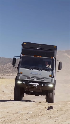 Acela Truck Company on Instagram: "Check out @hunterrmv’s Acela Sherpa Demo in action, tackling adventures in total comfort🚚💨 With a @hunterrmv habitat box on the Monterra platform, every journey is an opportunity to explore in style and with unmatched reliability. Thanks for sharing the ride, @hunterrmv! #Monterra #HunterRMV #AdventureInComfort #OverlandLife #BuiltForAdventure"