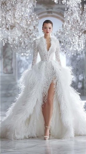 Winter Bridal ❄️ on a High-End Runway | 9 Dresses