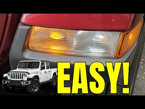 Jeep Gladiator Front Turn Signal (or DRL) Replacement