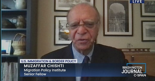 Washington Journal: Muzaffar Chishti Discusses U.S. Immigration and Border Policy