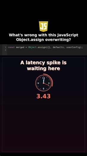 Whats wrong with this JavaScript Object.assign overwriting? #javascriptcodereview