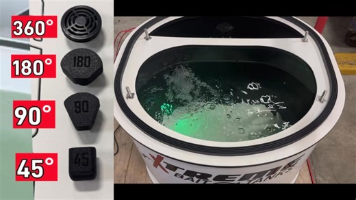 🎣 12 Gallon X-Treme Bait Tank — Small Tank, Serious Performance! The 12 Gallon X-Treme Bait Tank is considered one of the best bait tanks on the market, trusted by anglers across the country who demand reliability and results. Measuring 24” x 24” x 18” tall, this tank is the perfect size for any boat — compact, efficient, and built to perform. Designed to comfortably hold 24-48 baits under 6 inches, this system with the black inside walls keeps your bait calm, healthy, and frisky all day long. 