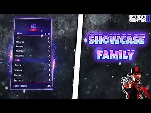 Présentation du Mode Menu FAMILY sur Red Dead Redemption 2 ONLINE { FREE }
