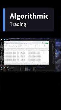 What Real Algorithmic Trading Looks Like #algotrading #trading #bitcoin #cryptotrading