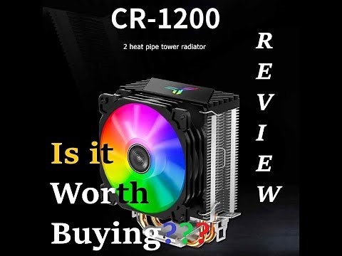 Jonsbo CR-1200 (UNBOXING) RGB Cooler (INSTALLING)