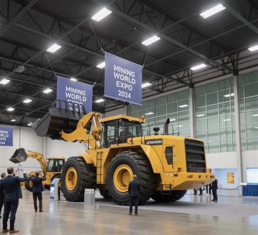 Massive Wheel Loader/Front-end shovel on show | International Operators