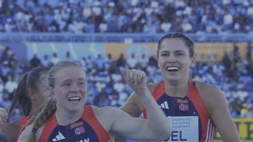 Norway comes out on top of women's 4x400 relay