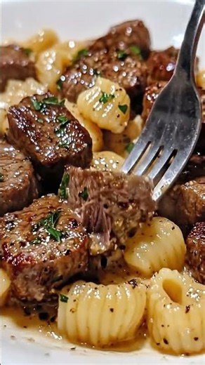 Steak bites with gnocchi 202607180234