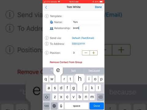 How to mass text on the iPhone using the Reach app