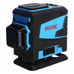 [Hot Item] Fixtec 3D 12 Lines Self-Leveling 360 Laser Level Green Line Rotary Vertical Horizontal Laser Level