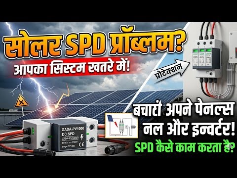 Solar Inverter me spd kaise thik kare How to Fix Solar SPD | Solar Me SPD Kaise Thik Karein