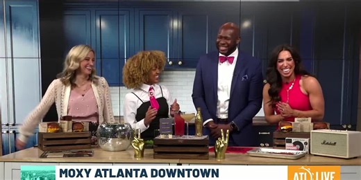 New Moxy Atlanta opens Downtown with dining, drinks and rooftop view