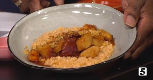 The Iberian Pig's  Pork Cheek Risotto
