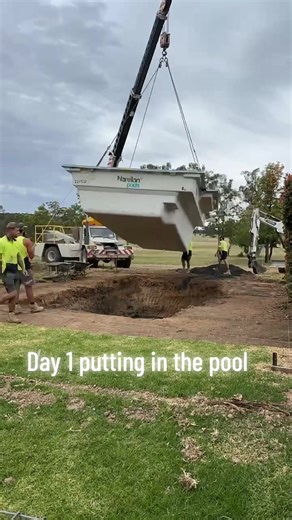 Pool Construction: Day 1 Progress Update