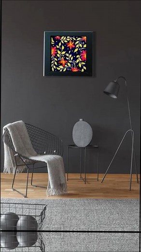 Moon's Artex - Texture Paste Art on Canvas