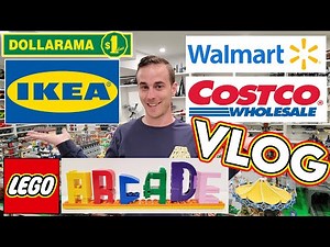 Shopping, LEGO Arcade, Room Talk, Storage, & More VLOG with Bricksie!