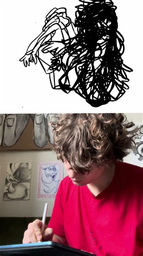 My first Animation "OFF GRID" - Process #art #drawing #animation #framework #procreate #digitalart