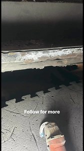 Loose towbar caused by structural rot. & sill rot. #welding #grind #CarSafety #ford #everyonehighlightsfollowers | Philip Clarke