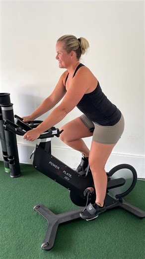 Ready to spin smarter? Meet the Power Plate REV. 🚲 Powered by innovative VibeShift technology®, the REV delivers on-demand vibration at the flick of a switch, making it perfect for low-impact, joint-friendly workouts. This added vibration can help activate up to 167% more muscle in your legs and boost blood flow, supporting improved mobility, strength, and fitness without added strain. Smarter workouts. Better results. All in one powerful ride. 💪 #powerplaterev #jointhealth | Power Plate USA