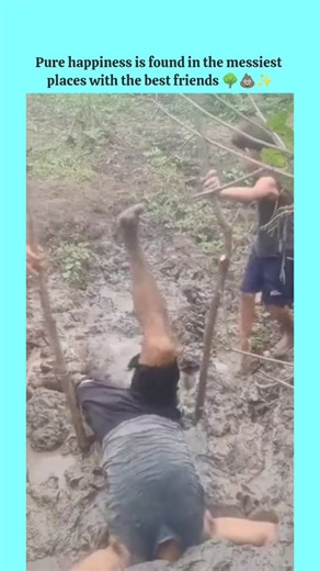 DISCOVER HQ🌍 on Instagram: "Pure Childhood Joy Playing and Backflipping in Thick Mud with Friends 🌳🌧️ #MudFun #ChildhoodMemories #Backflip #ViralReels #MudChallenge BackflipSkills RuralVibes ChildhoodUnlimited NaturePlayground Stunt VillageKids FunTimes EpicMoments OutdoorLife ​🌿 Ultimate Mud Challenge 💩 Watch These Kids Turn a Mud Pit Into a Backflip Arena 🚀 ​There is something incredibly liberating about jumping into deep mud without a care in the world. This video captures the essence o