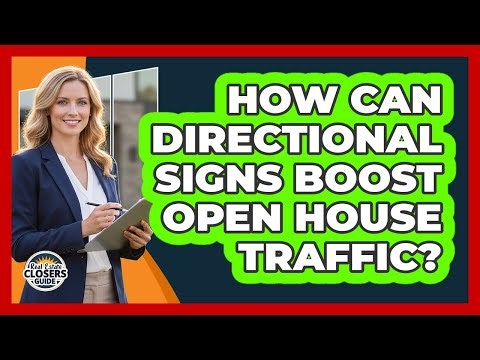 How Can Directional Signs Boost Open House Traffic?