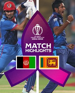 1.4M views · 48K reactions | Another clinical run-chase from Afghanistan as they topple Sri Lanka in Pune  Match Highlights  #AFGvSL #CWC23 | ICC - International Cricket Council | Facebook