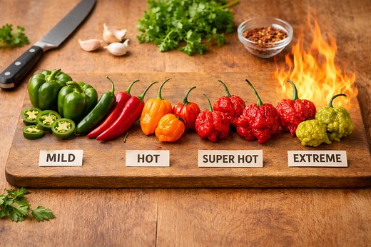 Pepper Heat Scale Explained: Scoville Chart From Bell to Reaper