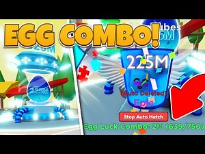 😱NEW Egg 🍀LUCK Combo! 225M VISITS Event 🥚Egg! (Roblox Clicker Simulator)