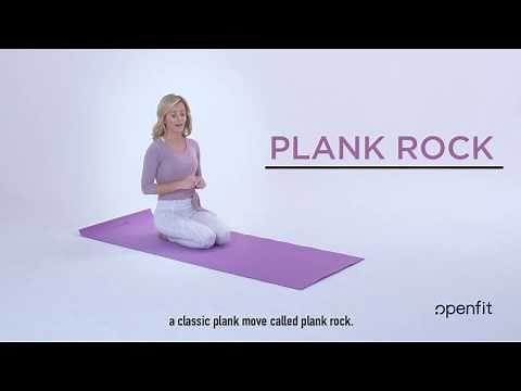 How to Do The Pilates Plank Rock | Pilates for Beginners