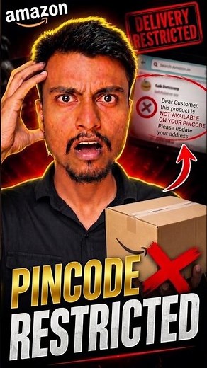 Amazon Pincode Restricted 😳 | Amazon Cash on delivery not available? (100% working fix)