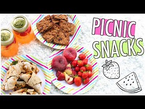 Healthy & Easy Summer Snacks for a Picnic! ☀