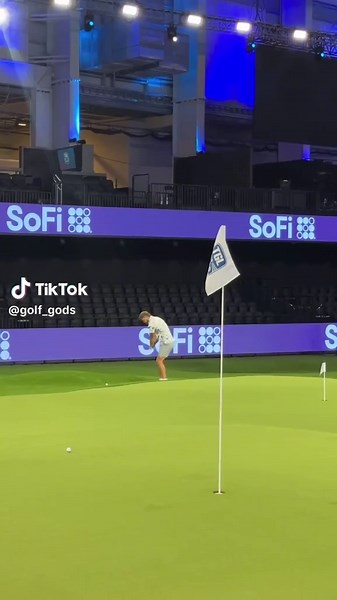 The @TGL greens are crazy! 🔥 🎥 - @Bobby Ray