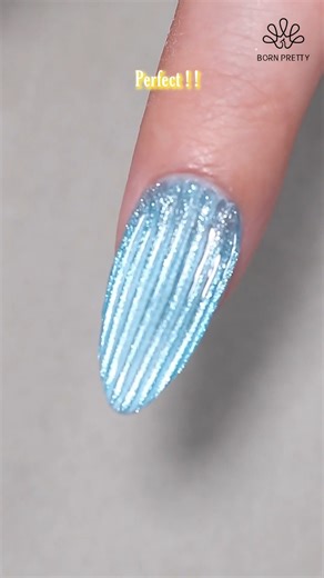 💅🦄Splendid 3D Striped Cat-Eye Nails Are Fire! So on trend for summer. 🌿 Using #bornpretty 💅Sea Blue Cat Magnetic Gel ：18(ID:56466) 🐳Matte Top Coat:(ID:55822) 💍Rhinestone Glue Gel:(ID:55273) Tap the bio and search the product id to find more colors.🥰 #nailtips #nailart #allshinonme #nailsdesign #bornpretty #gelnail #glitternails #naillover #nailfashion #shinynails #diynails #nailsofinstagram | Bornpretty