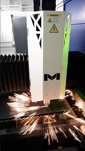 Machitech Fiber Prime Laser in action! #shorts #fiberprime #fiberlasercutting #metalfabrication