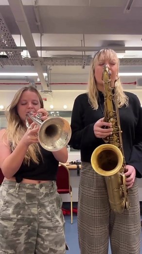 Jazz Music Video Featuring Trumpet Band and Saxophone Player