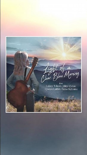Coming this Friday 💛 A new rendition of my song “Light of a Clear Blue Morning”